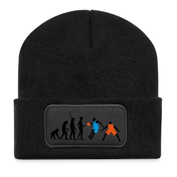 evolution_basketball_072011_h_3c - Recycelte Patch Beanie - Schwarz - Vorne