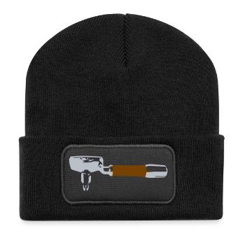 Portafilter T-Shirt Barista Gift Coffee Coffee - Recycled Patch Beanie - black - Front
