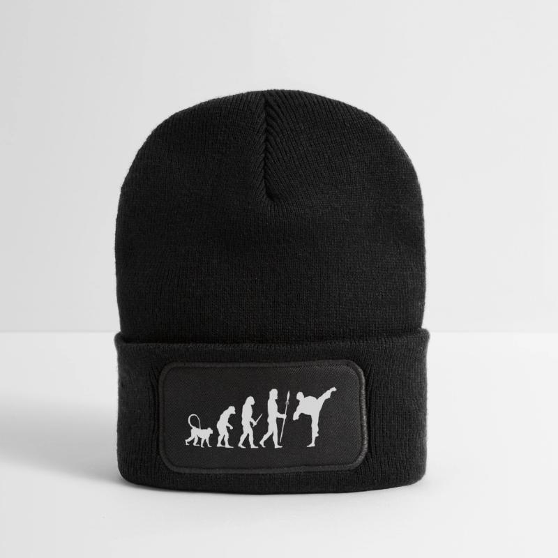 Évolution du karaté Beanie recyclé à patch