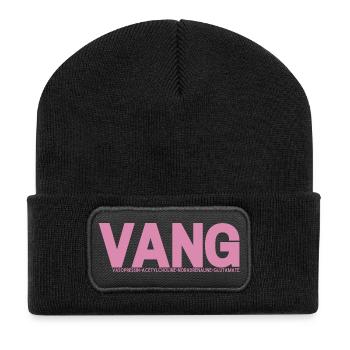 VANG - Recycled Patch Beanie - black - Front