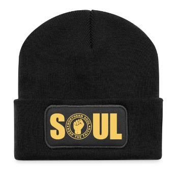 Northern Soul - Keep The Faith - Recycled Patch Beanie - black - Front