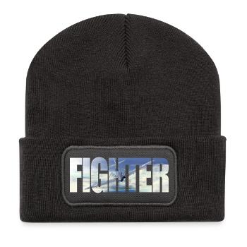 Fighter Spitfire - Recycled Patch Beanie - dark grey - Front