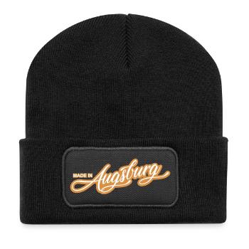 Augsburg - because it's your city! - Recycled Patch Beanie - black - Front
