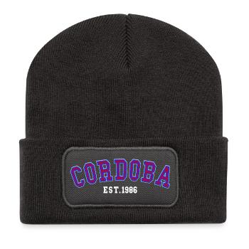 Cordoba Est 1986 - Recycled Patch Beanie - dark grey - Front