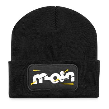 Bonjour - Beanie recyclé à patch - noir - Devant