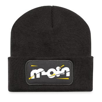 Bonjour - Beanie recyclé à patch - charbon - Devant