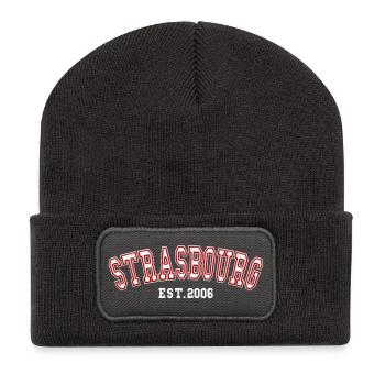 Strasbourg Est. 2006 - Recycled Patch Beanie - dark grey - Front