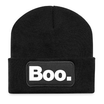 Boo - Recycled Patch Beanie - black - Front