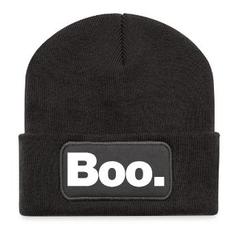 Boo - Recycled Patch Beanie - dark grey - Front