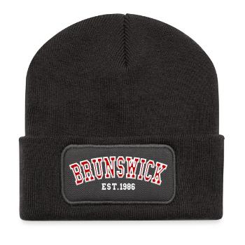 Brunswick Fondé en 1986 - Beanie recyclé à patch - charbon - Devant