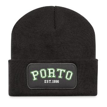Porto gegründet 1996 - Recycelte Patch Beanie - Dunkelgrau - Vorne