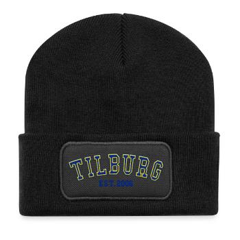 Tilburg Est. 2006 - Recycled Patch Beanie - black - Front