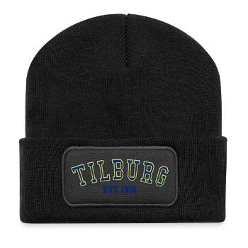 Tilburg gegründet 1996 - Recycelte Patch Beanie - Schwarz - Vorne