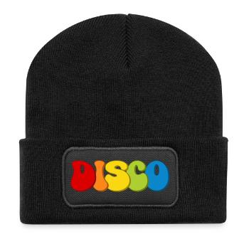 Disco - Recycled Patch Beanie - black - Front