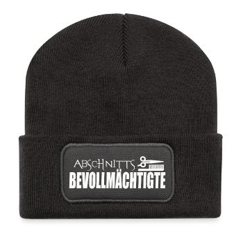 ABSCHNITTSBEVOLLMÄCHTIGTE - Recycelte Patch Beanie - Dunkelgrau - Vorne