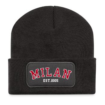 Milan_Est_2005 - Recycled Patch Beanie - dark grey - Front