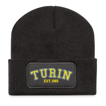 Turin Est.1965  - Recycled Patch Beanie - dark grey - Front