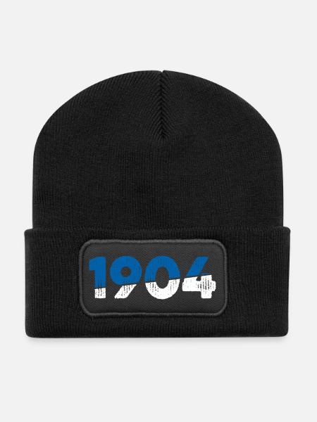 Schalke Gelsenkirchen Liebe  - Recycelte Patch Beanie - Schwarz