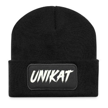 Unique - Recycled Patch Beanie - black - Front
