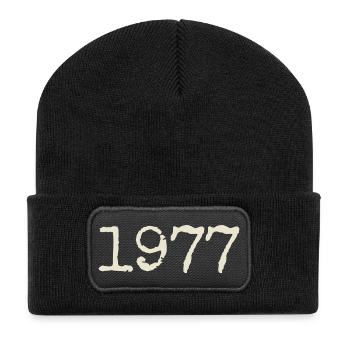 Cadeau Anniversaire 1977 - Génial depuis 1977 - Beanie recyclé à patch - noir - Devant