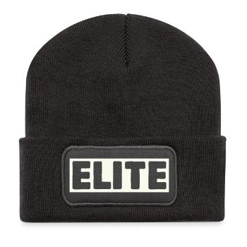 Elite Lettering Shirt - Recycled Patch Beanie - dark grey - Front