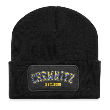 Chemnitz Est. 2006 - Recycled Patch Beanie - black - Front