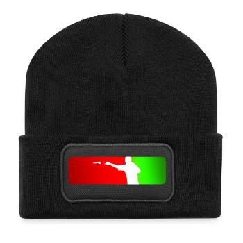 Darts Sport - Recycled Patch Beanie - black - Front