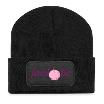 Fantastique - fantastique - fantastique - Beanie recyclé à patch - noir - Devant