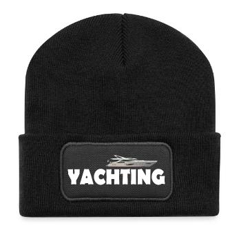 Yachting - Recycled Patch Beanie - black - Front