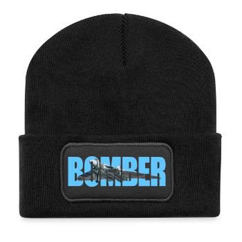 Bomber Avro 698 Vulcan - Recycled Patch Beanie - black - Front