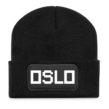 OSLO Norway Norwegen - Recycled Patch Beanie - black - Front