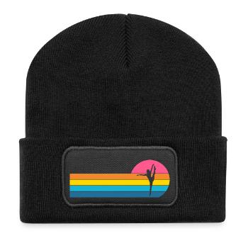 Ballerine Ballet - Beanie recyclé à patch - noir - Devant