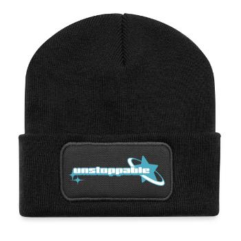 Éclat Cosmic Fantaisie _ Unstoppable - Beanie recyclé à patch - noir - Devant