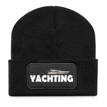 Yachting - Recycled Patch Beanie - black - Front