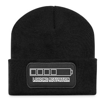 Loading Motivation - T-Shirt - Recycled Patch Beanie - black - Front