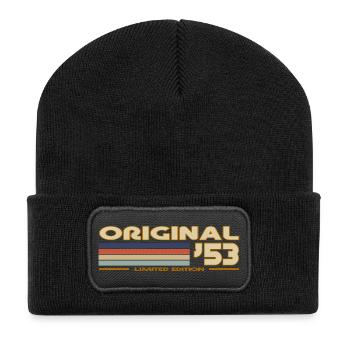1953 - Recycled Patch Beanie - black - Front