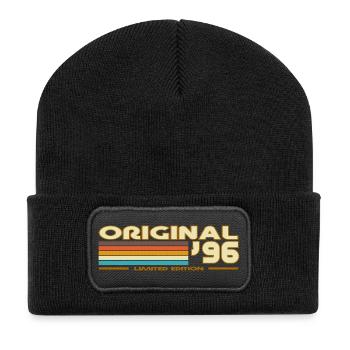 Original 96 Arc-en-Ciel Retro - Beanie recyclé à patch - noir - Devant