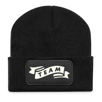 team_banderole - Recycled Patch Beanie - black - Front