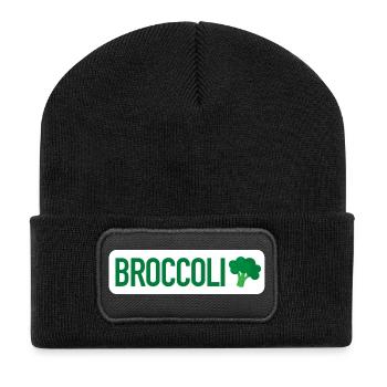 broccoli - Recycled Patch Beanie - black - Front