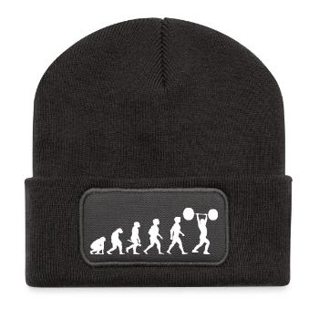 Evolution Weightlifting Weightlifting Bodybuilding - Recycled Patch Beanie - dark grey - Front