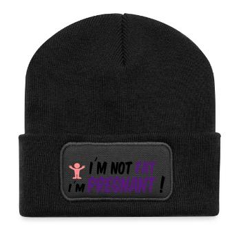 pregnancy - Recycled Patch Beanie - black - Front