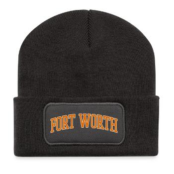 Fort Worth Collegiate Arch - Recycelte Patch Beanie - Dunkelgrau - Vorne