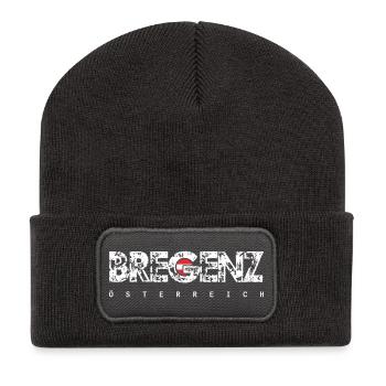 Bregenz - Recycled Patch Beanie - dark grey - Front