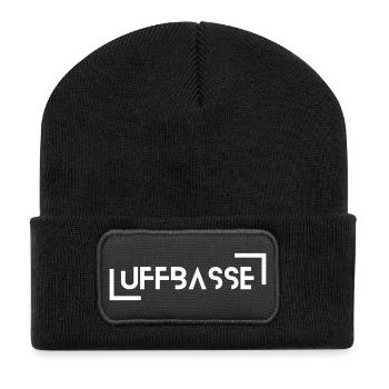 Barawer - Beanie recyclé à patch - noir - Devant
