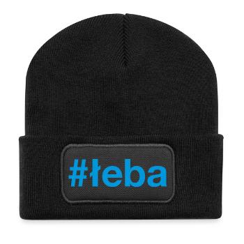 Leba Polska Poland - Recycled Patch Beanie - black - Front