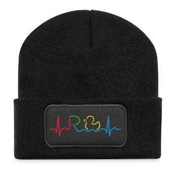 Finally Pension - Retirement - Pension - Recycled Patch Beanie - black - Front