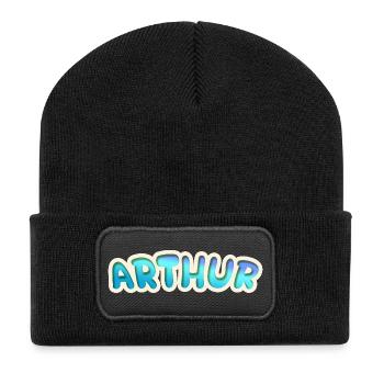 Occupation Arthur - Recycled Patch Beanie - black - Front
