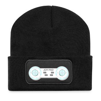 Joy Pad Boob Controller - Recycled Patch Beanie - black - Front