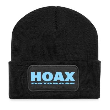 HOAX - Recycled Patch Beanie - black - Front