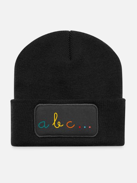 MAÎTRESSE. MERCI. MERCI MAÎTRESSE. MAITRESSE - Beanie recyclé à patch - noir